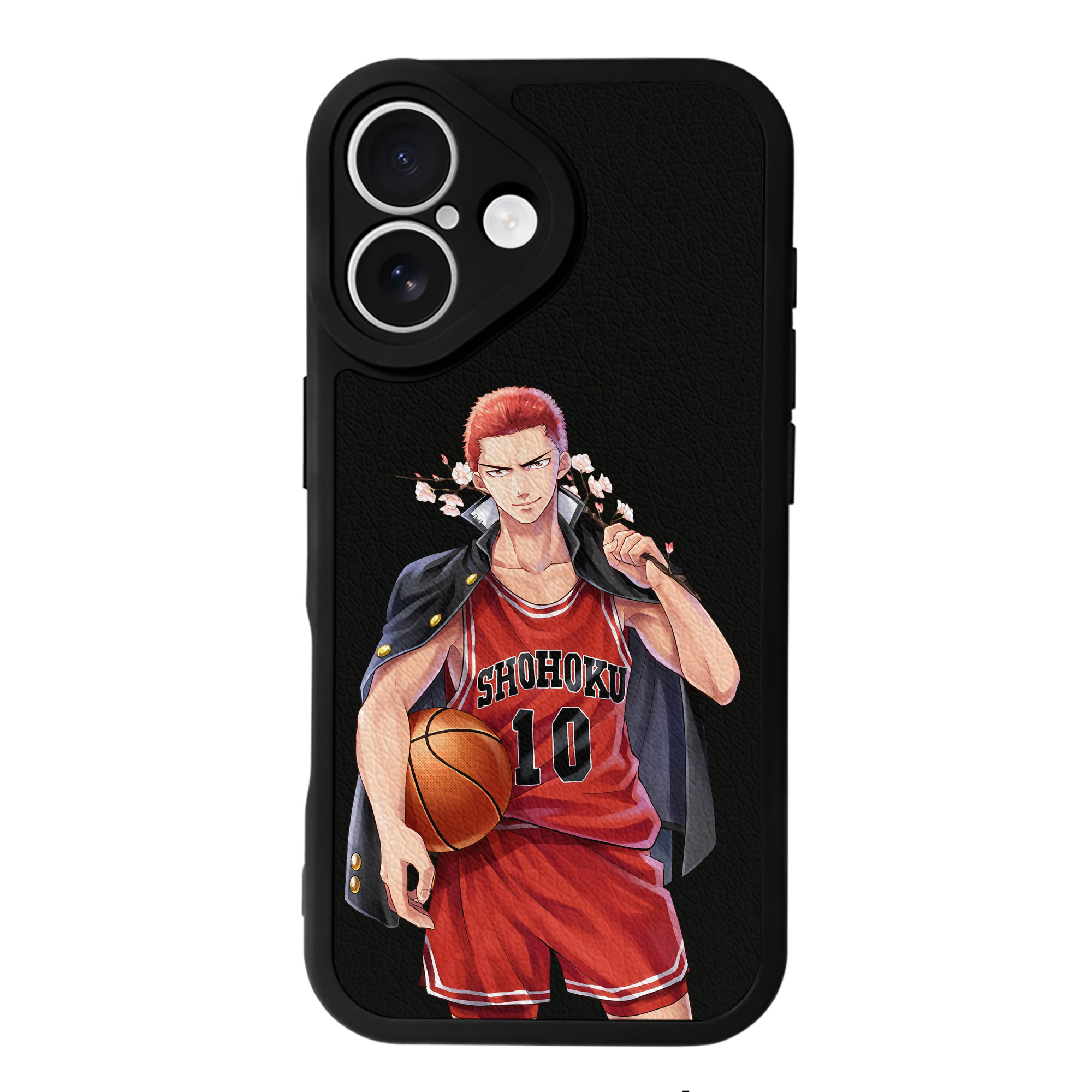 （画像用） SLAM DUNK／スラムダンク 【iPhone 16シリーズ対応】シリコンスマホケース（レザー調） 材質：シリコン